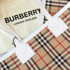 Burberry  London Vintage Check And White Tote Bag