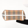 Burberry  London Vintage Check And White Tote Bag