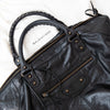 Balenciaga Black Leather Arena Classic City Bag
