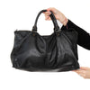Balenciaga Black Leather Arena Classic City Bag