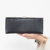 Balenciaga Hourglass Black Grained Leather Top Handle Small Leather Bag