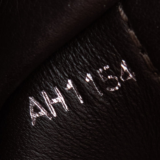 Balenciaga XXS Bistro Basket Black And White Bag