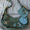 Balenciaga Green Le Cagole Mini Shoulder Bag