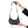 Balenciaga Green Le Cagole Mini Shoulder Bag