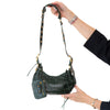 Balenciaga Green Le Cagole Mini Shoulder Bag