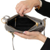 Balenciaga Grey Leather Hip Bag