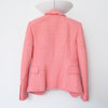 Balmain  Pink Tweed Double Breast Jacket