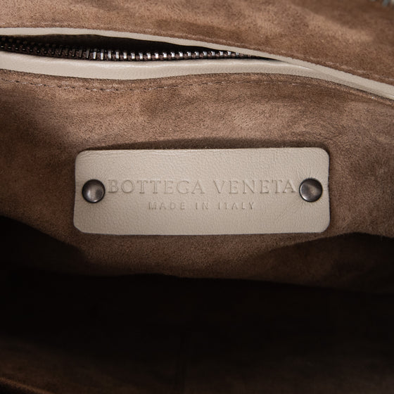 Bottega Veneta Nappa Intrecciato Striped Nodini Crossbody Bag