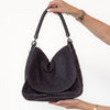 Bottega Veneta Cervo Aubergine Leather Hobo Bag