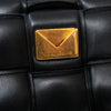 Bottega Veneta The Chain Cassette Black Leather Bag