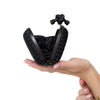 Bottega Veneta Black Intrecciato Satin Knot Clutch Bag
