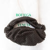 Bottega Veneta Brown Double Knot Beaded Leather Clutch Bag