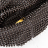 Bottega Veneta Brown Double Knot Beaded Leather Clutch Bag