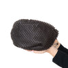 Bottega Veneta Brown Double Knot Beaded Leather Clutch Bag