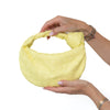 Bottega Veneta Mini Jodie Yellow Intrecciato Leather Bag