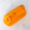 Bottega Veneta Tangerine Orange Point Top Handle Bag