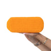 Bottega Veneta Tangerine Orange Point Top Handle Bag