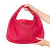 Bottega Veneta Raspberry Pink Leather Hobo Bag