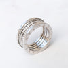 Bulgari  B Zero1 White Gold Three Band Diamond Ring