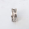 Bulgari  B Zero1 White Gold Three Band Diamond Ring