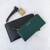 Burberry Black Leather Wristlet Wallet