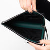 Burberry Black Leather Wristlet Wallet