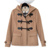 Burberry Camel Wool Duffle Jacket