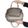 Burberry Mushroom Canvas And Leather Banner Tote Bag