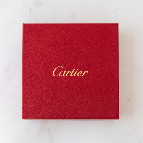 Cartier Vintage Burgundy Leather Belt