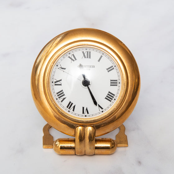 Cartier Colisée Travel Alarm Clock