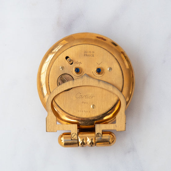 Cartier Colisée Travel Alarm Clock