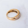 Cartier Pave Diamond Etincelle De Cartier Yellow Gold Ring