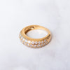 Cartier Pave Diamond Etincelle De Cartier Yellow Gold Ring