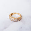 Cartier Pave Diamond Etincelle De Cartier Yellow Gold Ring