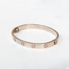 Cartier White Gold Love Bangle 16