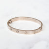 Cartier White Gold Love Bangle 16