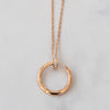 Cartier Juste Un Clou Diamond Pendant Necklace Rose Gold