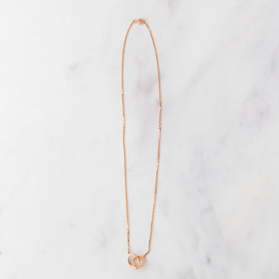 Cartier Rose Gold And Diamonds Love Pendant Necklace