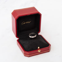  Cartier White Gold Diamond Pave Love Ring