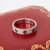 Cartier White Gold Diamond Pave Love Ring