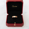 Cartier Rose Gold  Love Ring Classic Model Three Diamonds