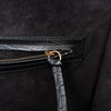 Celine Phantom Bag Black Mock Crocodile Embossed Leather Tote Bag