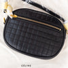 Celine C Charm Black Leather Crossbody Bag