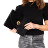 Celine Oversized Black Clutch Bag