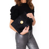 Celine Oversized Black Clutch Bag