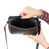 Céline Vintage Navy Leather  Bag
