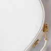 **UNUSED** White Quilted Calfskin Leather C Charm  Camera Bag