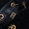 Chanel 25 Medium Black Suede Hobo Bag 2025