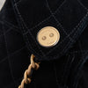 Chanel 25 Medium Black Suede Hobo Bag 2025