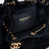 Chanel 25 Medium Black Suede Hobo Bag 2025